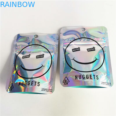 3,5g Cbd Herbal Incense Packaging Matte Glossy 12C VMPET Cbd Zipper Bag