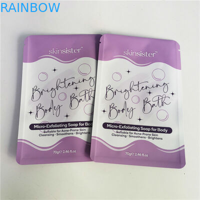 AL 0.7C 12C Laminowana torba na przekąski z możliwością wielokrotnego zamykania SGS MPET Kosmetyczna torba na suwak