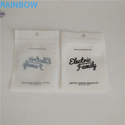 PET NY 200mic CMYK Plastikowe woreczki Opakowanie SGS VMPET do bransoletki kolczykowej