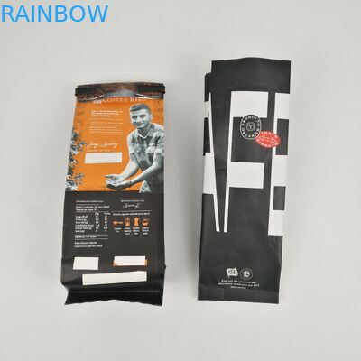 200mic CMYK Torba do pakowania z płaskim dnem SGS 12C PE Torba na zamek z bocznym klinem