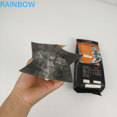 200mic CMYK Torba do pakowania z płaskim dnem SGS 12C PE Torba na zamek z bocznym klinem