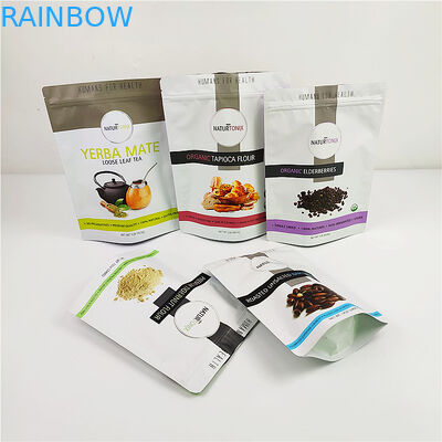 120mic Folia aluminiowa Torba Mylar Mopp Plastic SGS Torba do pakowania żywności jadalnej