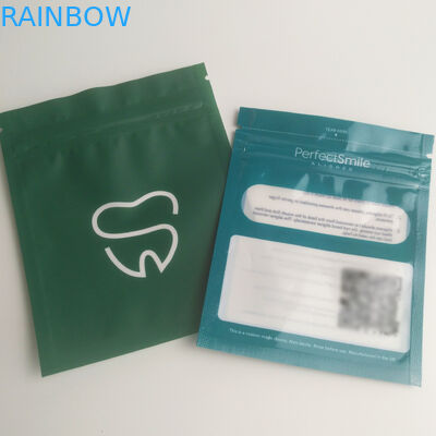 90mic Matt MOPP PE Plastic Mylar Pouch Grip Seal do perłowych nakładek