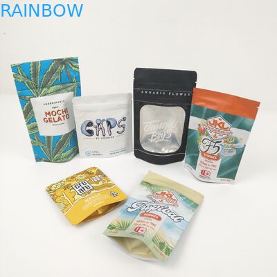 CMYK 200mic Matowe woreczki z folii aluminiowej VMPET Gravure Doypack Etui na zamek błyskawiczny