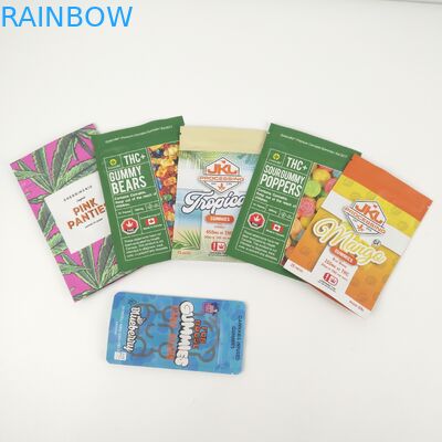 CMYK 200mic Matowe woreczki z folii aluminiowej VMPET Gravure Doypack Etui na zamek błyskawiczny