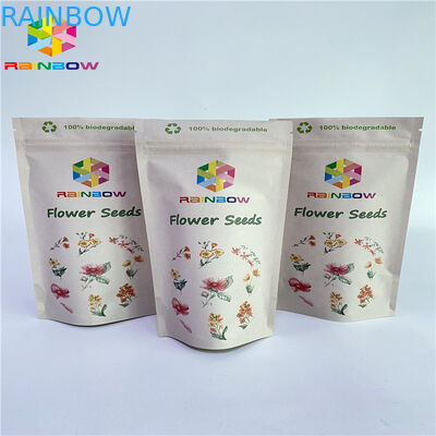 Pa 1.5c 80mic Kraft Paper Ziplock Bag Vmpet Laminowane torby do pakowania orzechów