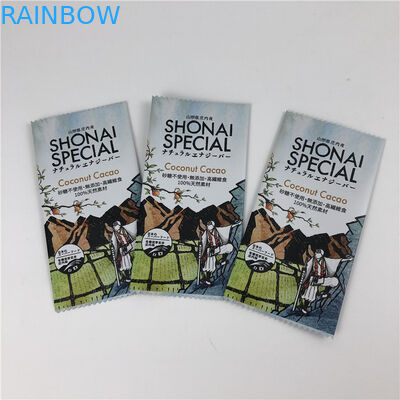 Back Sealing Dostosowana torba Food Grade Plastic Granola Bar Wrapper do pakowania czekolady / batoników energetycznych