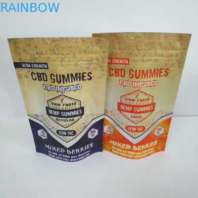 150mg THC CBD Sugar Doypack Cukierki Gummies Etui do pakowania Cukierki Gummies Packaging Etui
