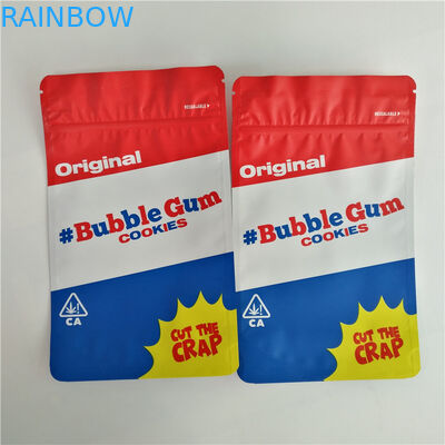 Niestandardowe Drukowane Konopie Folia Sliver Folia Mylar Weeds Vape Pen Pack Gummies Cukierki Woreczki CBD Torba Do Pakowania Kapsułek