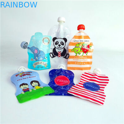 hurtownia Plastikowa, odporna na płyny wylewka Torba Mylar na sok z płynem Opakowanie w torebce na żywność Pakiety w kształcie torebek mylarowych