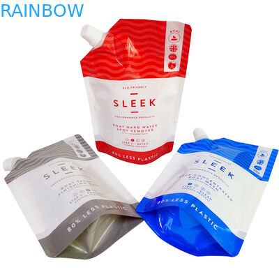 CMYK Pantone worek na wylewkę 240mic wklęsły woreczek z wylewką stojącą