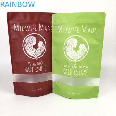 Ziplock Opakowanie Plastikowe Organiczne Niestandardowe Pakiety Woreczek Matcha Ziołowe Suche Owoce Mieszane Warzywa Chipsy Opakowania Plastikowa Torba