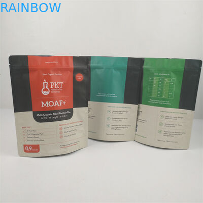 Matt VMPET Odporny na zapach woreczek na suwak CMYK Pantone 240 mikronów