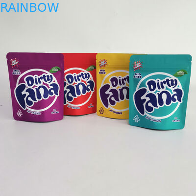 Laminowane fałdy ziołowe opakowanie kadzidełka Zgrzewalne plastikowe Runtz