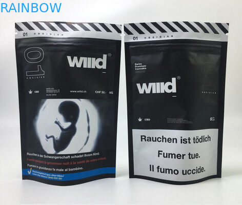 Food Runtz Mylar Ziplock Bag Opakowanie jadalne Uv Spot MOPP CMYK Gravure