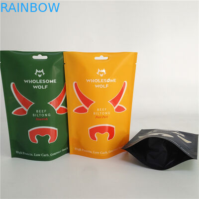MOPP Childproof Mylar Bag Biltong Beef Jerky Packaging 110 mikronów
