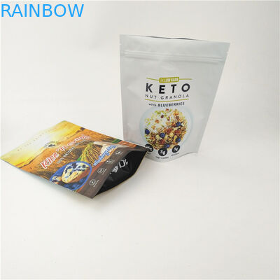 CMYK CPP Zamykana torba Mylar Matowa stojąca na zamek błyskawiczny Doypack 120mic MOPP