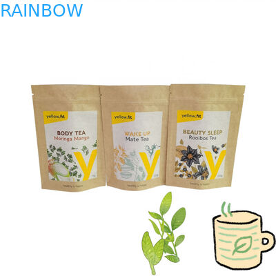 MOPP CMYK Zamykane torby strunowe 200 mic VMPET Plastikowe PVC CPE