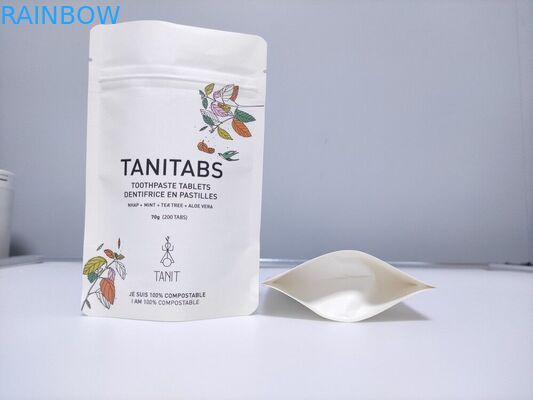 MOPP CMYK Zamykane torby strunowe 200 mic VMPET Plastikowe PVC CPE