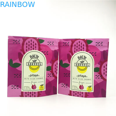 VMPET CMYK Plastikowa torebka stojąca MOPP z ziplock Juicy Fruit Gummy Chips