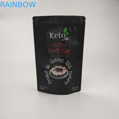 Mylarowa wklęsła plastikowa stojąca torebka Ziplock 1,5C PA CMYK MOPP