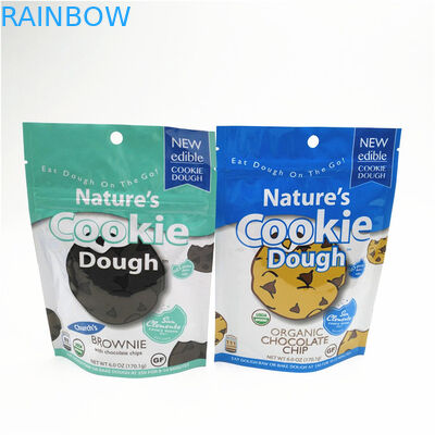 1.2C Torby do pakowania przekąsek CMYK Wklęsłodruk z możliwością wielokrotnego zamykania z zamkiem błyskawicznym