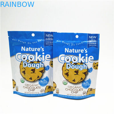 1.2C Torby do pakowania przekąsek CMYK Wklęsłodruk z możliwością wielokrotnego zamykania z zamkiem błyskawicznym