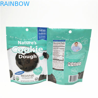 1.2C Torby do pakowania przekąsek CMYK Wklęsłodruk z możliwością wielokrotnego zamykania z zamkiem błyskawicznym