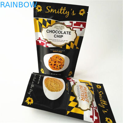 Wąż Doypack Food Stand Up Pouches 12C CMYK MOPP Plastikowa torba na suwak