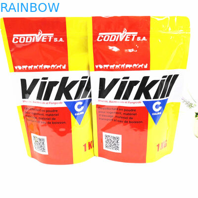 CMYK MOPP Plastikowe woreczki odporne na zapach Popcorn Stand Up 110mic