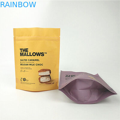 Przekąski Papier pakowy z czekoladą mleczną Stand Up Pouch Laminowany MOPP PET PE