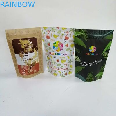 Laminowana folia aluminiowa VMPET Stand Up Bag Plastikowa torba na suwak z mylaru Odporna na wilgoć