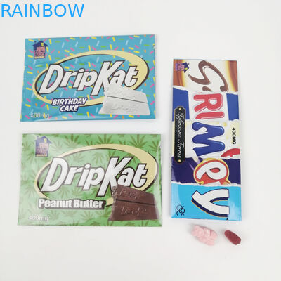 Zgrzewane opakowanie z papieru pakowego Saszetka Ekologiczna, jadalna torba do pakowania Biodegradowalna