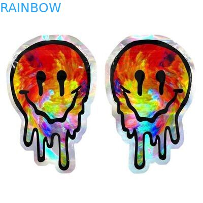 Nieregularny kształt 3,5g Jadalne plastikowe torby Mylar Odporna na zapach torba Mylar do pakowania