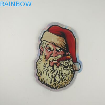 Gummies Jelly Cannabis Plastikowe woreczki Opakowanie Die Cut Custom Zipper Bags 3.5g