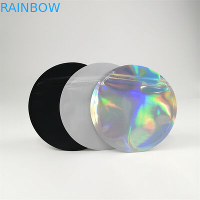 Dostosowane drukowanie jadalnych okrągłych plastikowych woreczków Opakowanie 3,5g 7g