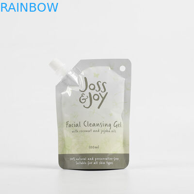 Specjalistyczne folie plastikowe kosmetyczne stand up spout pouch krem do twarzy opakowania worki do uzupełnienia