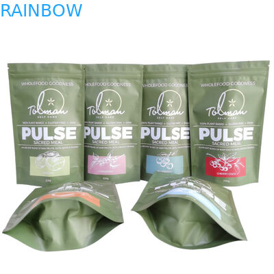 Dostosowane jadalne plastikowe woreczki Mylar Opakowanie Ziplock Stand Up Pouch na żywność