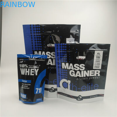 Plastikowe torebki na konopie pakujące żywność Stand Up Zipper Bag