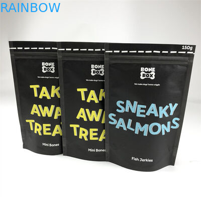 CMYK Drukowane plastikowe woreczki Opakowanie Kraft Paper Torba na karmę dla psów