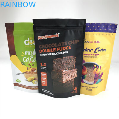 Plastikowa torba z zamkiem błyskawicznym klasy spożywczej Torba z folii aluminiowej z zamkiem błyskawicznym