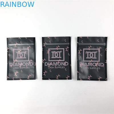 Zamykana plastikowa torba z mylarowej folii aluminiowej z zamkiem błyskawicznym z trzema bocznymi uszczelkami