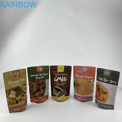 Stand Up Doypack Pokrowiec na tytoń Opakowanie na gorąco zgrzewany zamek z logo