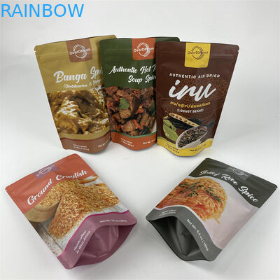 Stand Up Doypack Pokrowiec na tytoń Opakowanie na gorąco zgrzewany zamek z logo