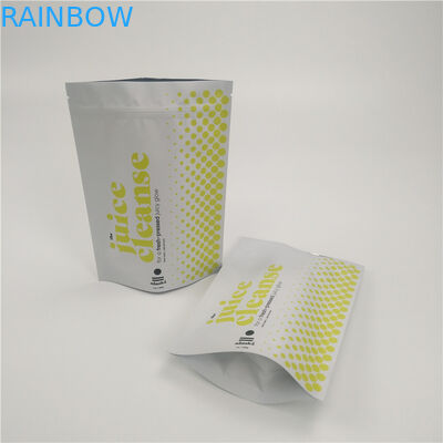 Stand Up Doypack Pokrowiec na tytoń Opakowanie na gorąco zgrzewany zamek z logo