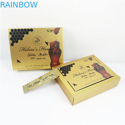 Niestandardowa drukowana pusta plastikowa torba do pakowania 20g Miód Food Grade Jadalna torebka