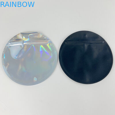 Zamykane holograficzne torby z folii aluminiowej Mylar Die Cut Custom Shaped 3.5G