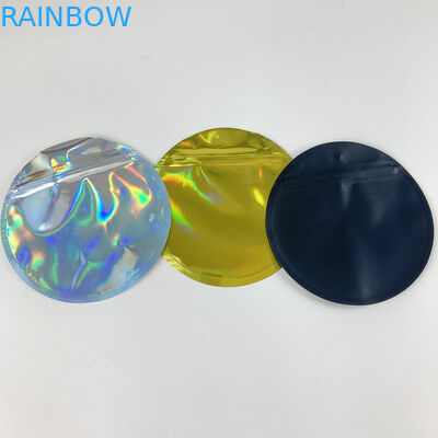 Zamykane holograficzne torby z folii aluminiowej Mylar Die Cut Custom Shaped 3.5G