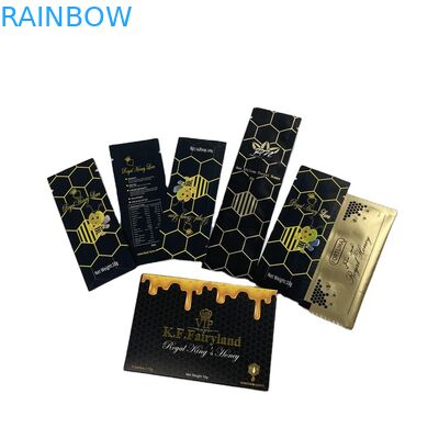 Bee Jelly Herbal Honey Plastikowe woreczki Opakowanie 100% naturalne