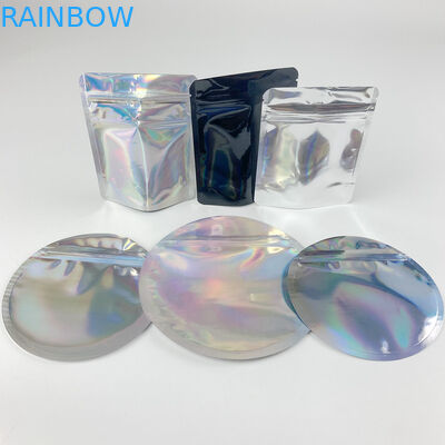 4 X 6 Mylar Custom Shape Stand Up Pouch z zamkiem zabezpieczającym przed dziećmi